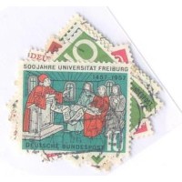 ALEMANHA FEDERAL - 1957-61 - CONJUNTO C/ 7 SELOS COMEMORATIVOS - USADOS - YT-135+148+159+178+202+219 