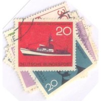 ALEMANHA FEDERAL - 1964-70 - USADO - CONJUNTO C/ 14 SELOS COMEMORATIVOS - YT-308+338+409+428+435+449+458+463+456+466+467+474+493 
