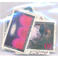 ALEMANHA FEDERAL - 1974-76 - USADO - CONJUNTO C/ 17 SELOS - COMEMORATIVOS - YT-664+672+675+681+684+691+694+713+714+727+728+741+742+744+745+746+750 