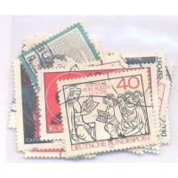 ALEMANHA FEDERAL - 1972-74 - USADOS - CONJUNTO C/ 13 SELOS COMEMORATIVOS - YT-596+603+608+621+637+644+645+655+657+659+660+664+672 