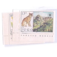 YUGOSLAVIA - 1981 - MINT - PROTEÇÃO DA NATUREZA - FAUNA E FLORA - YT-1794/95