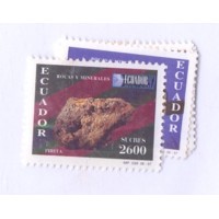 EQUADOR - 1997 - MINT - ROCHAS E MINEIRAIS - YT-1394/98