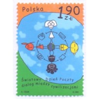 POLONIA - 2001 - MINT - DIÁLOGO ENTRE CIVILIZAÇÕES - YT-3691