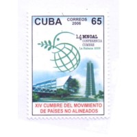 CUBA - 2006 - MINT - MOVIMENTO DOS PAÍSES NÃO ALINHADOS - YT-4371