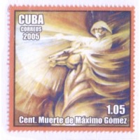 CUBA - 2005 - MINT - CENTENÁRIO GAL MÁXIMO GOMES - YT-4241