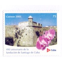 CUBA - 2005 - MINT - 400 ANOS DA CIDADE SANTIAGO DE CUBA - YT-4261 