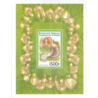 COMORES - 1999 - NOVO - COGUMELOS E DUENDES - BLOCO