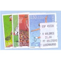 LUXEMBURGO - 2005 - MINT - ESPORTE EM GERAL - 4 SELOS