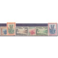 C-0119/124 - PROPAGANDA TURÍSTICA - 1937 - NOVOS - COM E SEM GOMA - CHARNEIRA - SÉRIE COMPLETA 