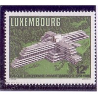LUXEMBURGO - 1988 - MINT - ANIVERSÁRIOS DE IMPORTÂNCIA EUROPEIA - CENT. NASCIMENTO DE JEAN MONNET - 30º ANIVERSÁRIO DO BANCO EUROPEU DE INVESTIMENTO - SÉRIE 2 SELOS - YT-1157/1158 