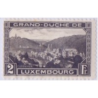 LUXEMBURGO - 1928 - NOVO - VISTA DO GRÃO DUCADO DE LUXEMBURGO - YT-0208
