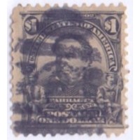 USA - 1902-03 - USADO - S. FARRAGUT - 1d PRETO - YT-155