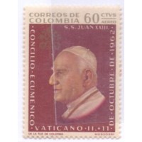 COLÔMBIA - 1962 - MINT - CONCILIO ECUMENICO VATICANO 