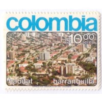 COLÔMBIA - MINT - 4 SELOS - CIDADES DE COLÔMBIA