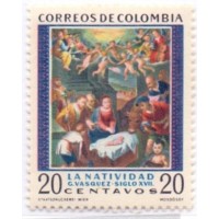 COLÔMBIA - MINT - 2 SELOS - NASCIMENTO DE JESUS
