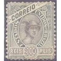 R-090 - 1894 - "MADRUGADA" - 2000 RÉIS - NOVO - SEM GOMA - RHM R$ 3.750,00 (750 UFs X R$ 5,00)