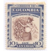 COLÔMBIA - 2 SELOS - NOVOS - SEPARTAMENTO DE CALDAS