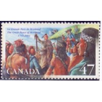 CANADA - 2001 - MINT - 300º ANIVERSÁRIO DA GRAN PAZ DE MONTREAL - YT-1886