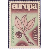 MÔNACO - 1965 - MINT - TEMA EUROPA - RAMO DE OLIVEIRA - SÉRIE 2 SELOS - YT-675/76 
