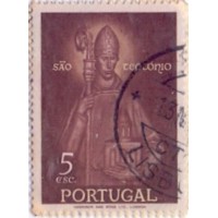 PORTUGAL - 1958 - USADO - EM HOMENAGEM A SANTA ISABEL - RAINHA DE PORTUGAL - SÉRIE 4 SELOS - YT-845/48