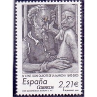 ESPANHA - 2005 - MINT - 400 ANOS LIVRO DE DON QUIXOTE - SÉRIE 4 SELOS - YT-3748/51