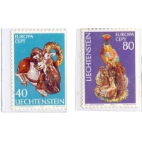 LIECHTENSTEIN - 1976 - PRINCIPE JEON - YT-585/86