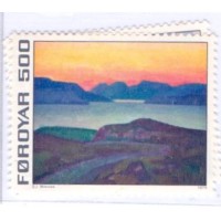 FOROYAR - 1978 - MINT - PAISAGENS 450 O E 500 O - O FECHO DA PRIMEIRA SÉRIE DAS ILHAS - 2 SELOS - YT-0013+14