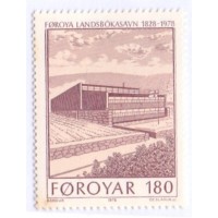 FOROYAR - 1978 - MINT - 150º ANIVERSÁRIO DA BIBLIOTECA NACIONAL - SÉRIE 2 SELOS - YT-0033/34