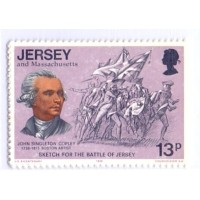 JERSEY - 1976 - MINT - BICENTENÁRIO INDEPENDÊNCIA DOS USA - SÉRIE 4 SELOS - YT-138/41