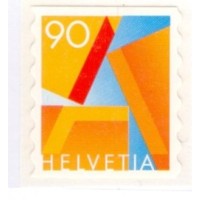 SUIÇA - 2001 - MINT - SÉRIE CORRENTE - PARA CORREIO PRIORITÁRIO - LETRA A - SELO AUTO ADESIVO - YT-1685 