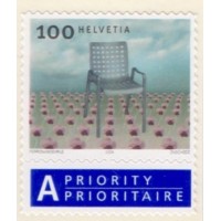 SUIÇA - 2004 - MINT - SÉRIE CORRENTE - O DESIGN SUIÇO - CADEIRA DE HANS CORAY 1939 - SELO AUTO ADESIVO - YT-1809 