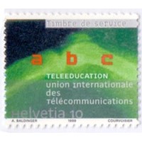 SUIÇA - 1999 - MINT - TELECOMUNICAÇÃO - UNIÃO INTERNACIONAL DAS TELECOMUNICAÇÕES: TELE EDUCAÇÃO E TELE MEDICINA - SÉRIE 2 SELOS - YT-S-472/473 