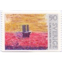 SUÉCIA - 1978 - MINT - QUADROS DE PINTORES SUECOS - SÉRIE 3 SELOS - YT-1016/18 