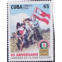 CUBA - MINT - 2006 - 45 ANOS DA CAMPANHA DE ALFABETIZAÇÃO - YT-4400 