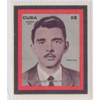 CUBA - 1972 - MINT - PERSONALIDADE:15º ANIVERSÁRIO DA MORTE DE FRANK PAIS - YT-1593