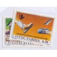 YUGOSLAVIA - 1980 - MINT - ESPORTE: CAMPEONATO EUROPEU DE ATLETISMO EM SPLIT - SÉRIE 2 SELOS - YT-2303/04 