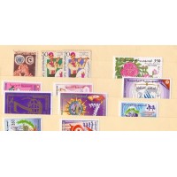 TUNISIA - CONJUNTO C/ 10 SELOS MINT E 2 SELOS C/ FERRUGEM