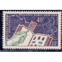 NOVA CALENDÔNIA - 1964 - NOVO - SELO SOBRE SELO E MÃO - YT-325