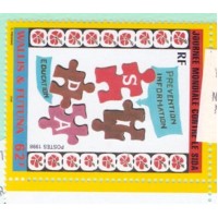 WALLIS - 1998 - MINT - DIA MUNDIAL DA AIDS - INFORMAÇÕES DE PREVENÇÃO