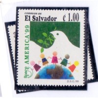 SALVADOR - 1999 - MINT - UPAEP - TEMA AMÉRICA - SÉRIE 2 SELOS - YT-1427/28 
