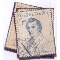 TCHECOSLOVAQUIA - 1948 - USADO - CENTENÁRIO DA INSURREIÇÃO SLOVACA - SÉRIE 3 SELOS - YT-474/76