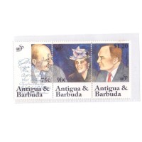 ANTIGUA - 50º ANIVERSÁRIO DA ONU - YT-1856/58