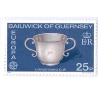 GUERNSEY - 1976 - MINT - TEMA EUROPA VASOS ARTESANAIS - SÉRIE 2 SELOS - YT-128/129 