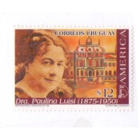 URUGUAY - 1998 - MINT - UPAEP - TEMA AMÉRICA - DONA PAULINA LUISA - YT-1760 