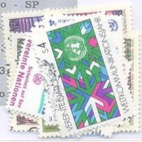 ONU VIENA - 1983 - USADO - ANO COMPLETO COM 9 SELOS - Y 29/37