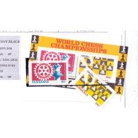 TANZÂNIA - CAMPEONATO DO MUNDO DE XADREZ - ROTARY - YT-275/76 - BL-44