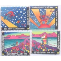 ONU VIENA - 1992 - MINT - PLANETA TERRA - SÉRIE 4 SELOS - Y 141/44