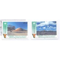 ONU VIENA - 1991 - MINT - NAMÍBIA NASCIMENTO DE UMA NAÇÃO - SÉRIE 2 SELOS - Y 122/23