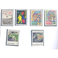 ONU VIENA - 1989 - NOVOS - CONJUNTO 6 SELOS