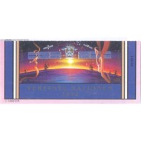 ONU VIENA - 1992 - MINT - ANO INTERNACIONAL DO ESPAÇO - SÉRIE 2 SELOS SE-TENANT - Y 145/46